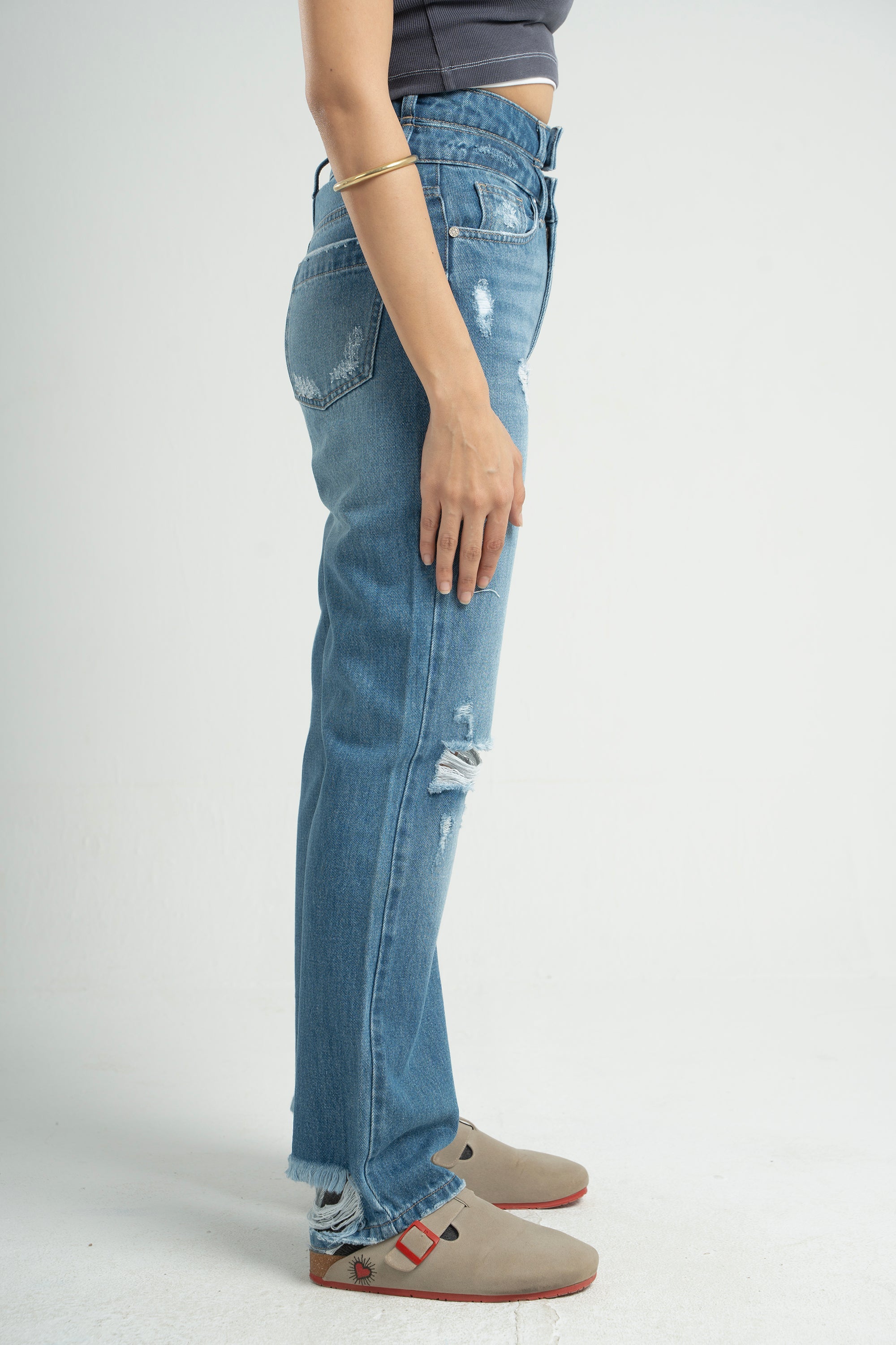 Double Waist Jeans